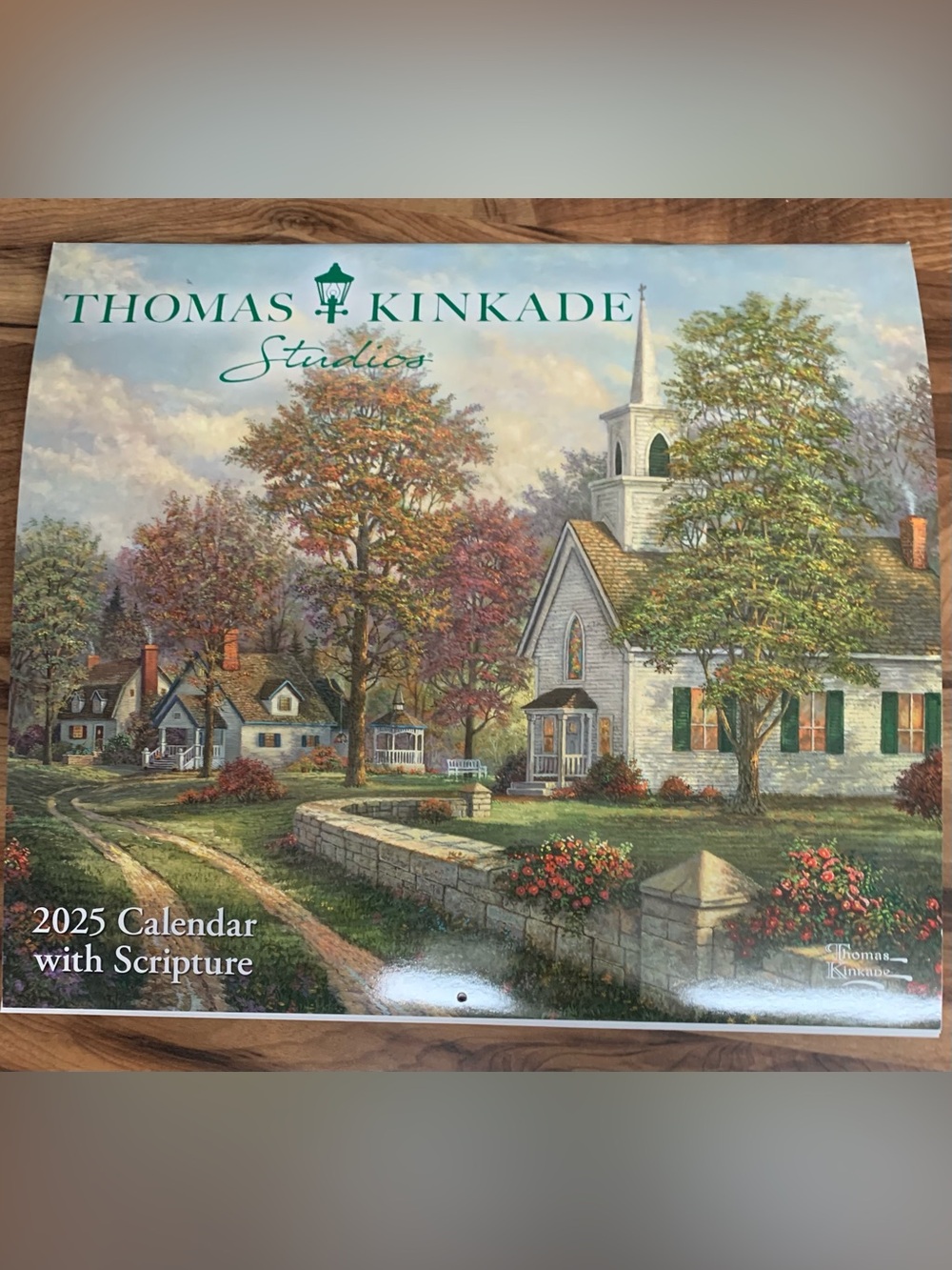 Thomas Kinkade Studios 2026 Deluxe Wall Calendar - Clean & No Writing
